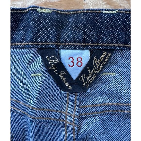 Lucky Brand Miner Straight Leg Jeans Size 38x30 Men’s Blue - Picture 3 of 8